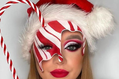 10 maquillajes navideños para sacar tu lado creativo y divertido