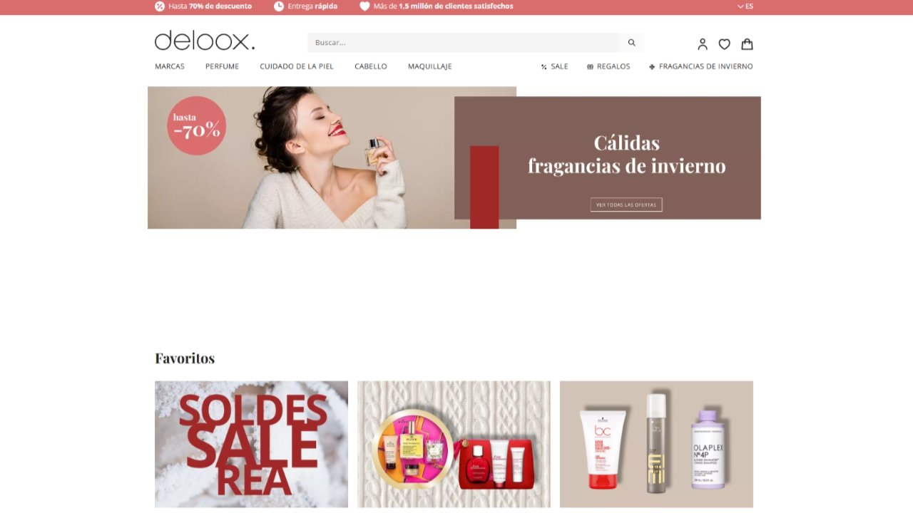 Tienda online Deloox