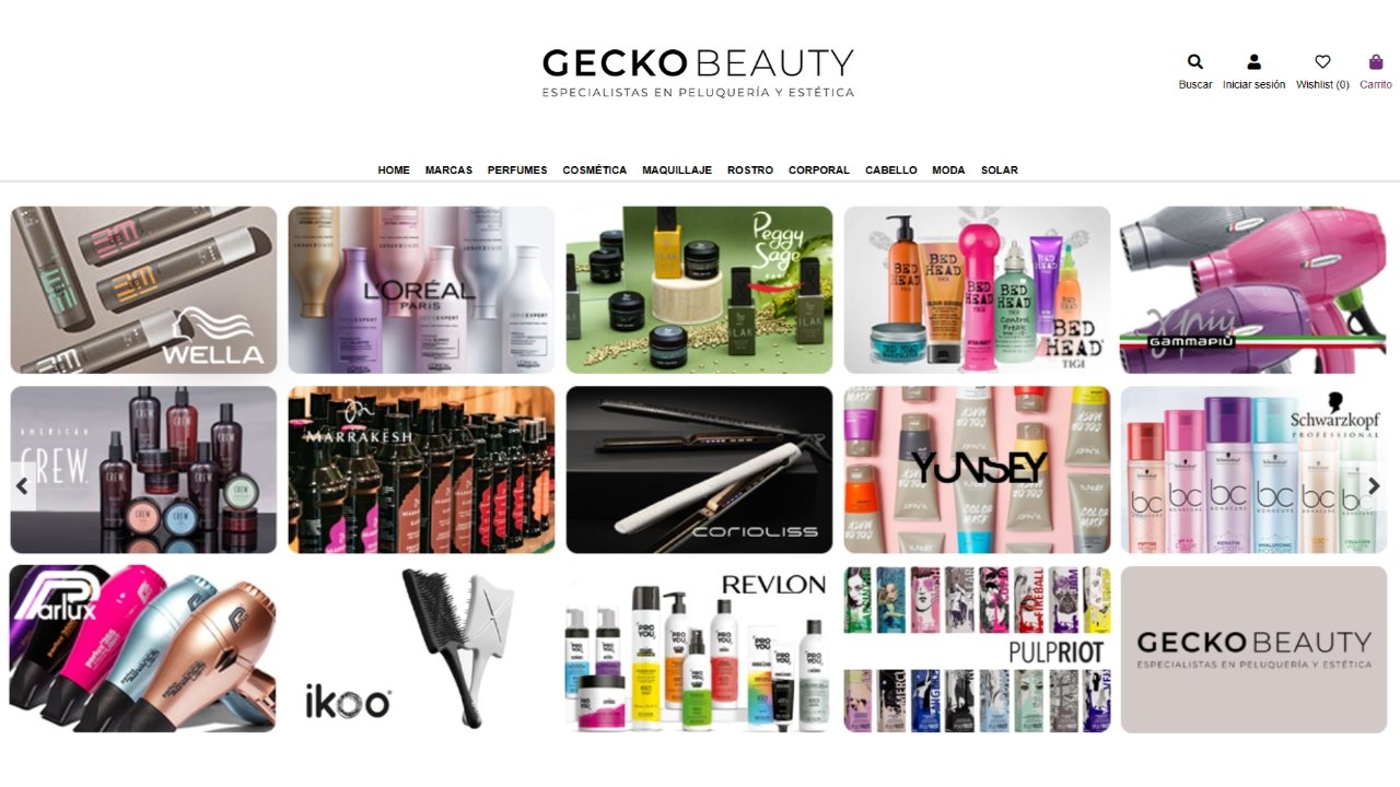Tienda online Gecko Beauty Shop