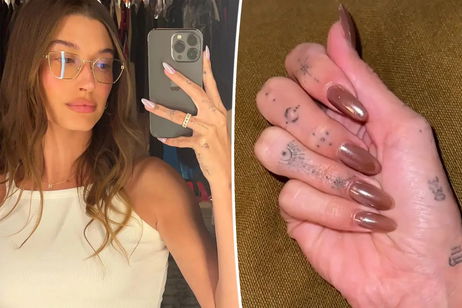 La mejor alternativa a las uñas negras que es tendencia en TikTok: chocolate glazed donut La mejor alternativa a las uñas negras que es tendencia en TikTok: chocolate glazed donut