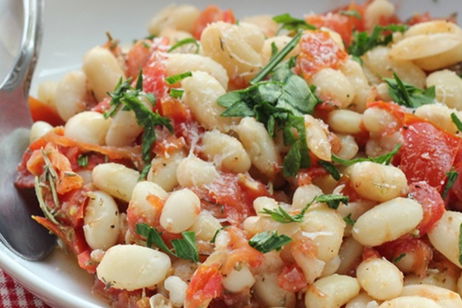 Alubias blancas a la vinagreta: receta paso a paso Alubias blancas a la vinagreta: receta paso a paso
