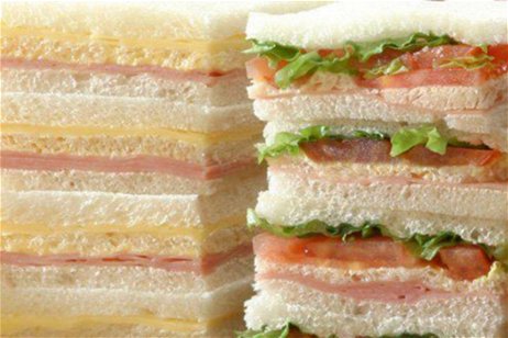 Sándwiches triples de pan de molde: receta fácil y rápida