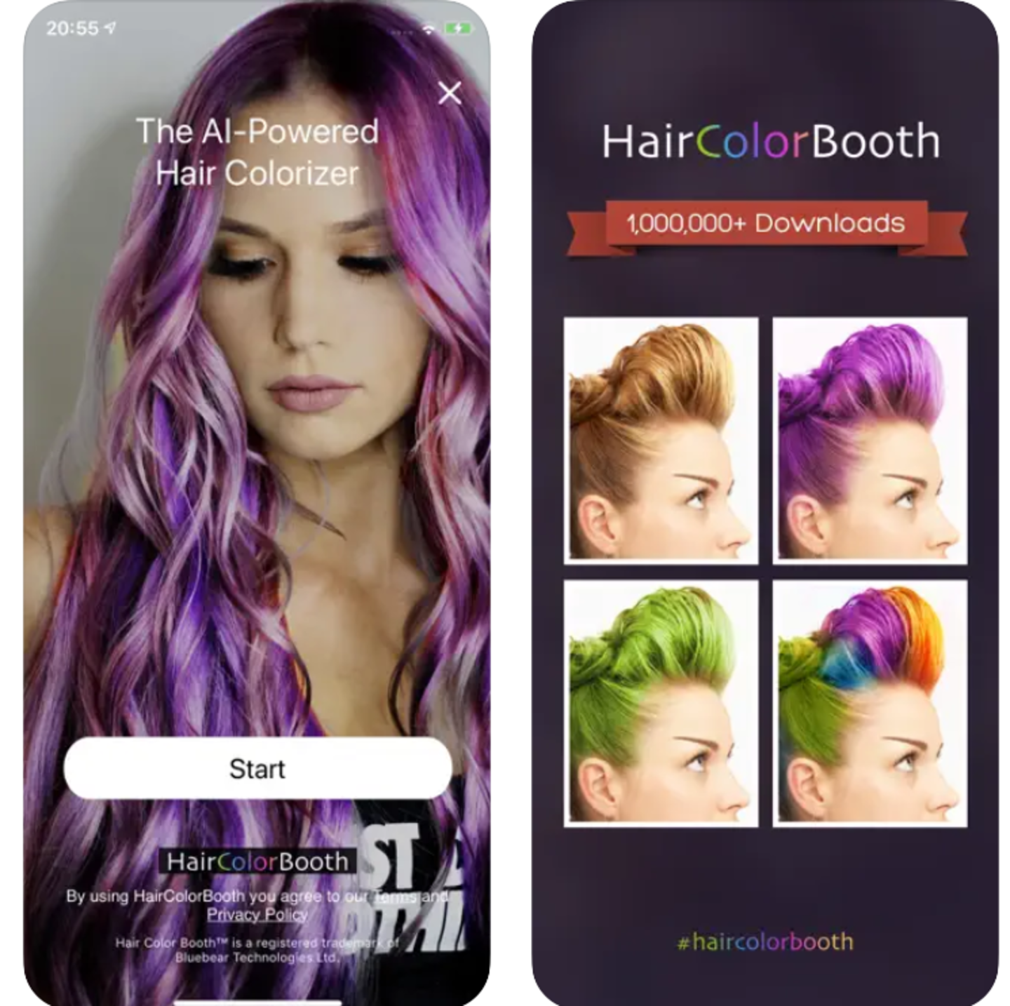 haircolor booth app