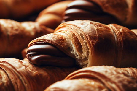 Mini-croissants rellenos con chocolate, receta paso a paso Mini-croissants rellenos con chocolate, receta paso a paso