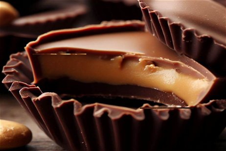 Chocolatinas con crema de cacahuete, receta paso a paso