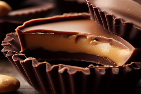 Chocolatinas con crema de cacahuete, receta paso a paso Chocolatinas con crema de cacahuete, receta paso a paso