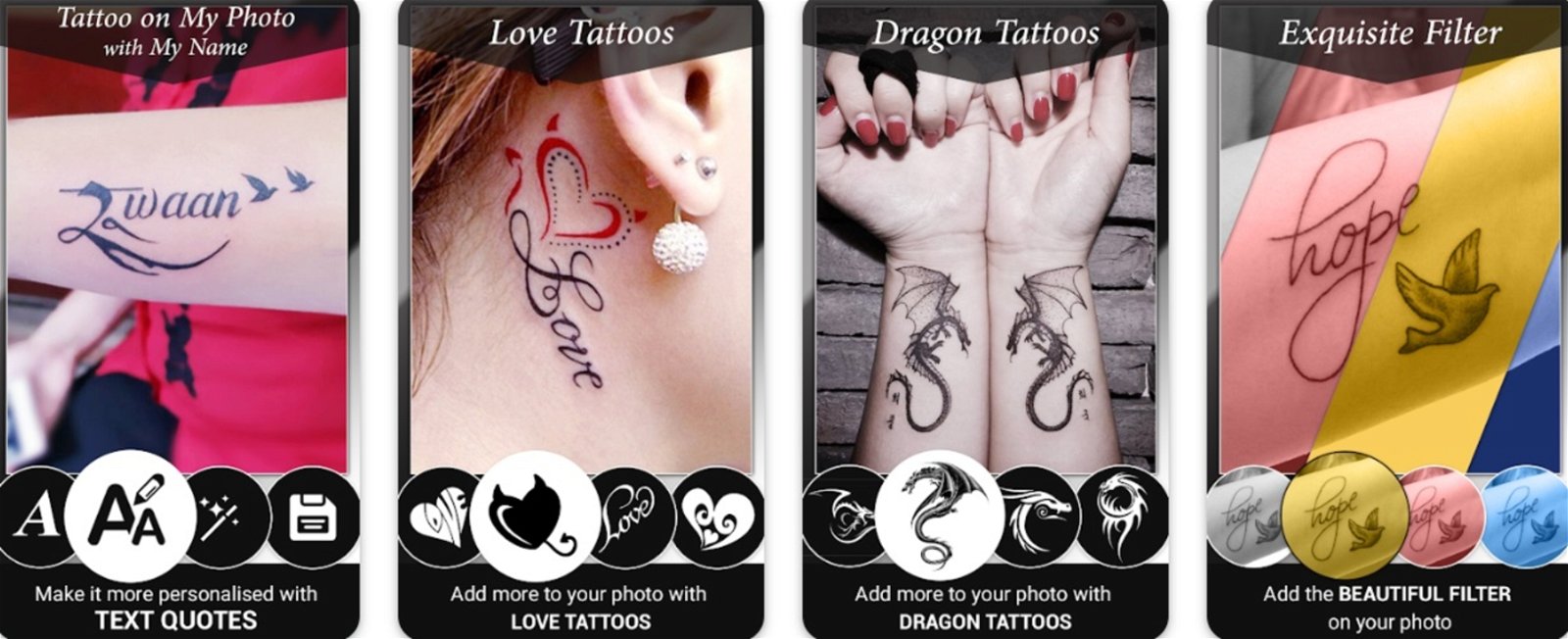 tatuajes para fotos