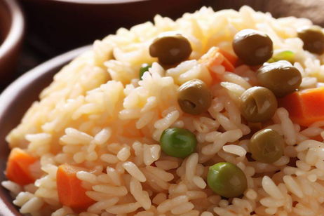 Arroz a la griega, receta paso a paso