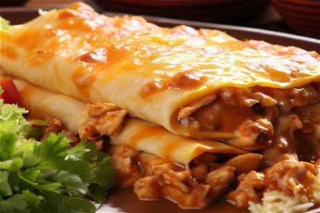 Enchiladas de pollo mexicanas con queso, receta paso a paso