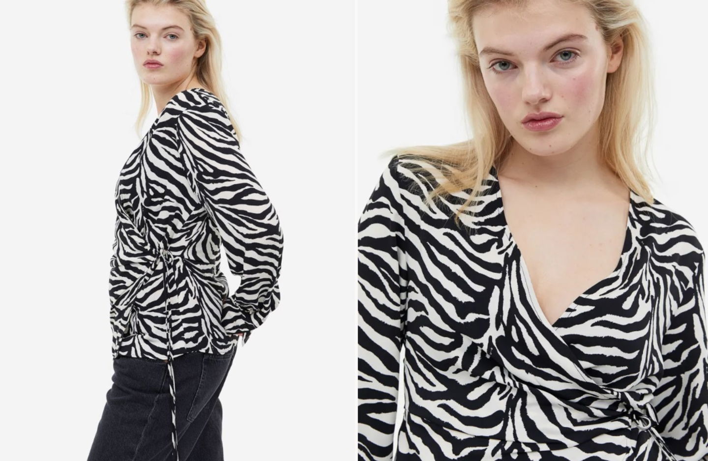 blusa animal print