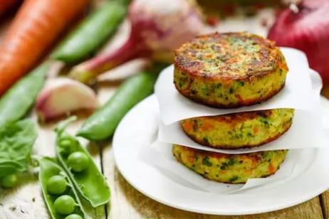 Hamburguesa de guisantes, receta paso a paso