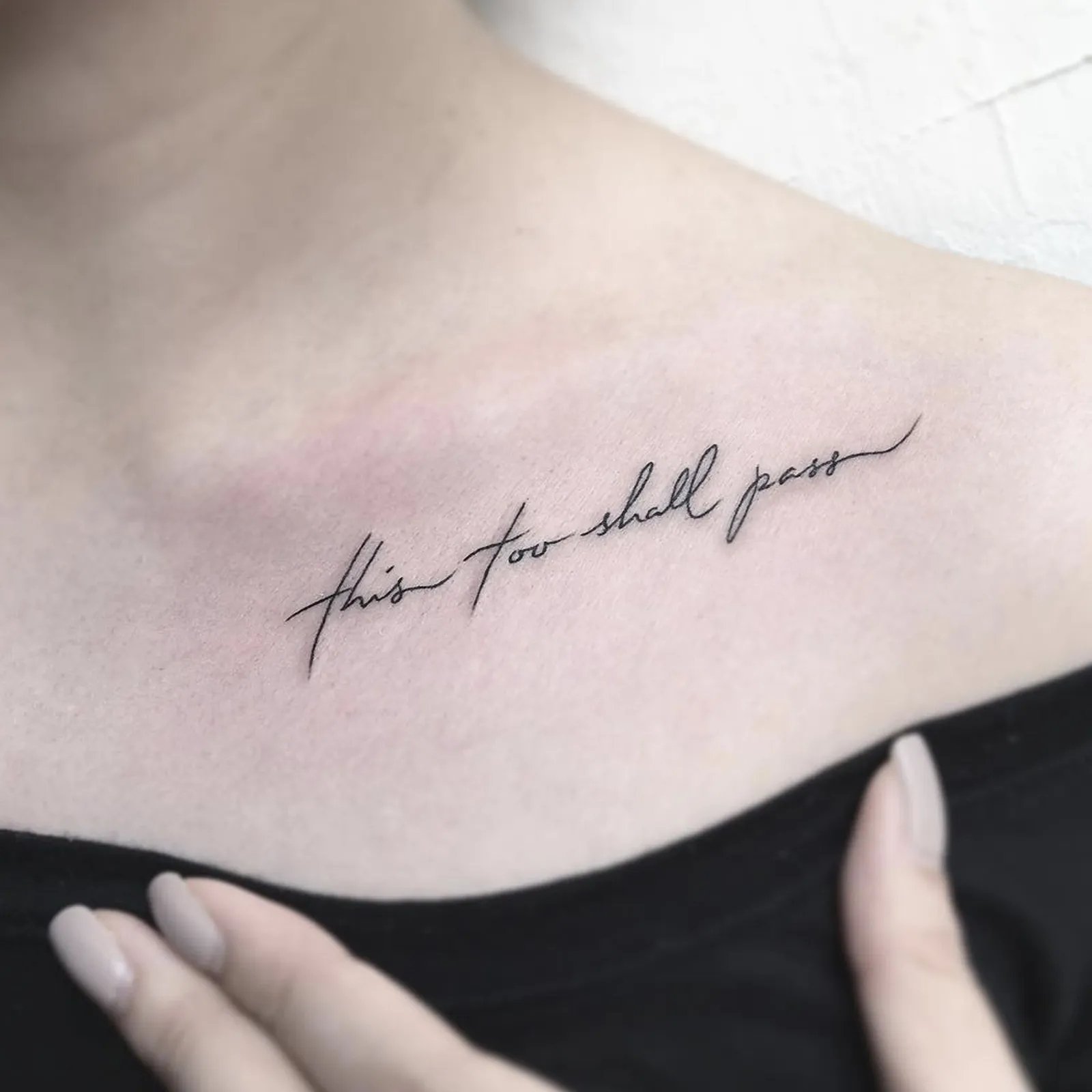 Tatuaje de frases