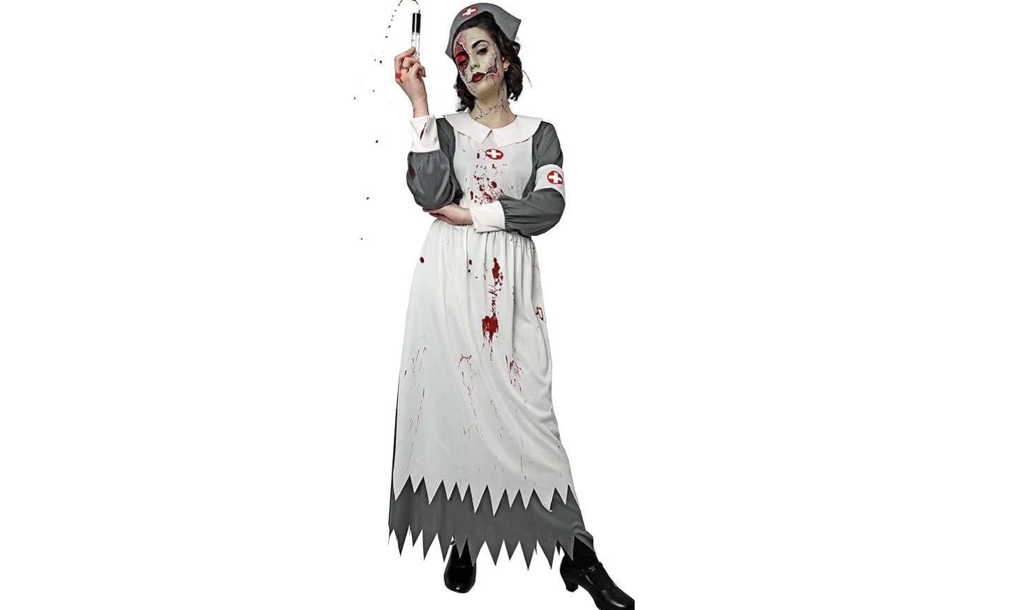 disfraz enfermera zombie