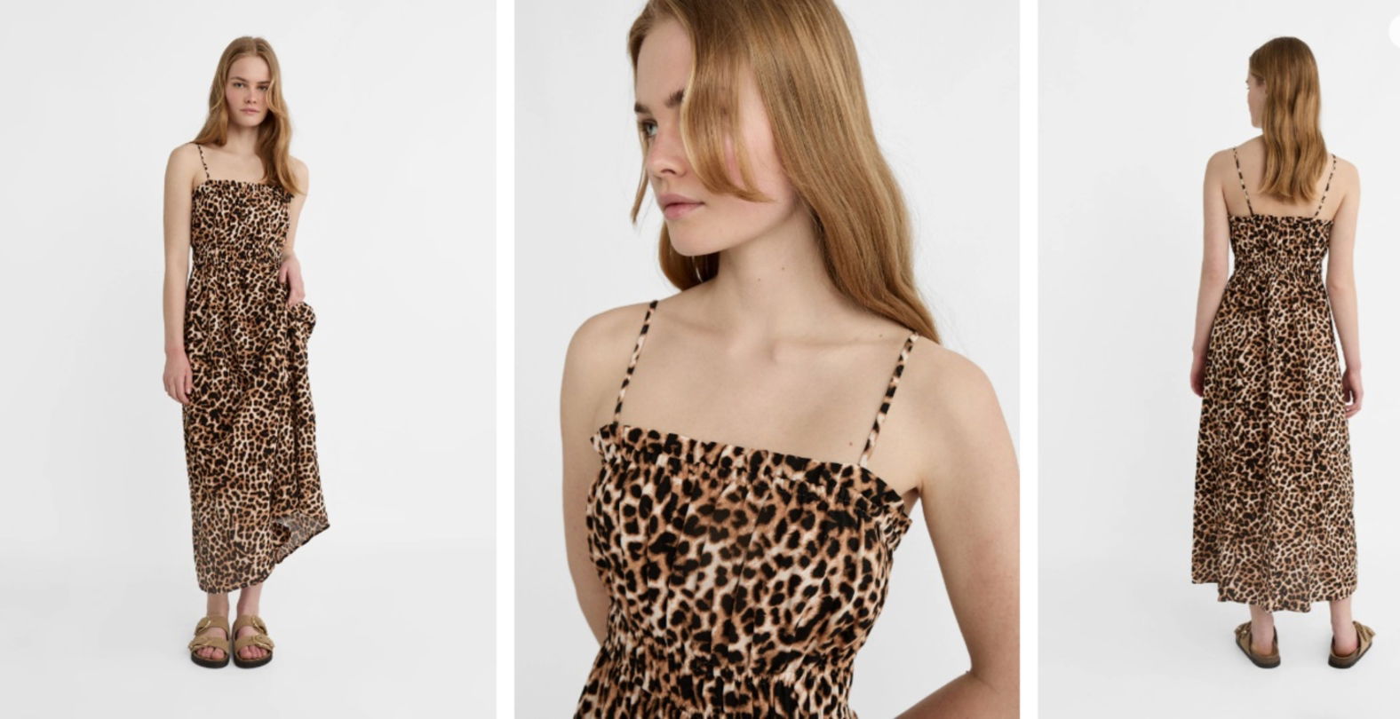 vestido leopardo