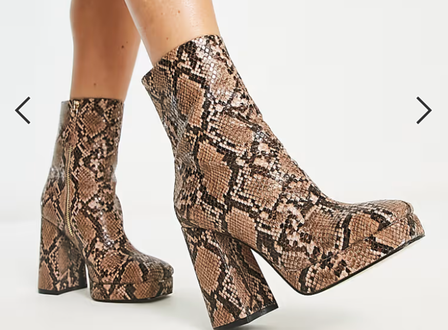 botin serpiente asos