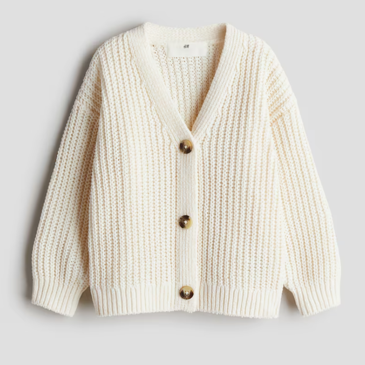 cardigan botones h&m