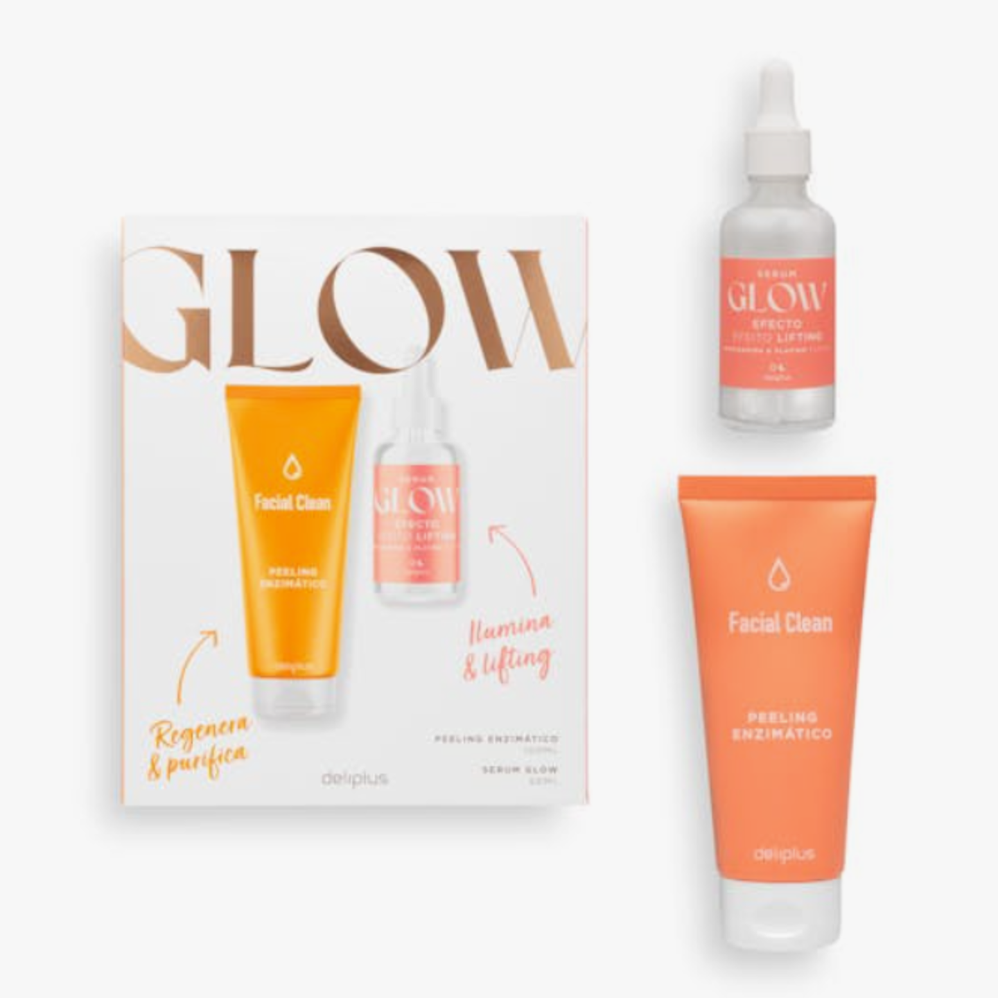 lote facial glow de mercadona