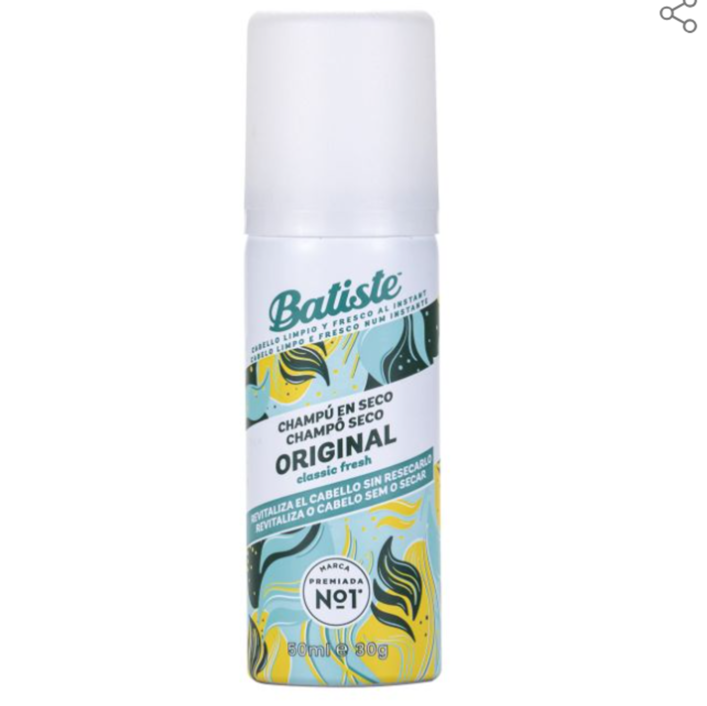 champu en seco original de batiste