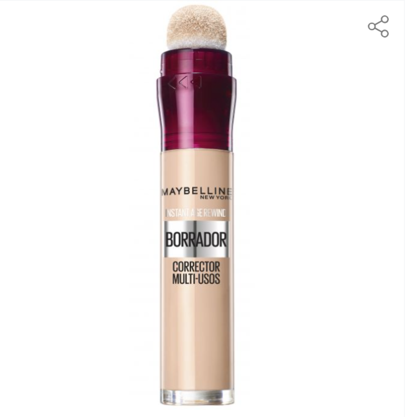 corrector borrador maybelline