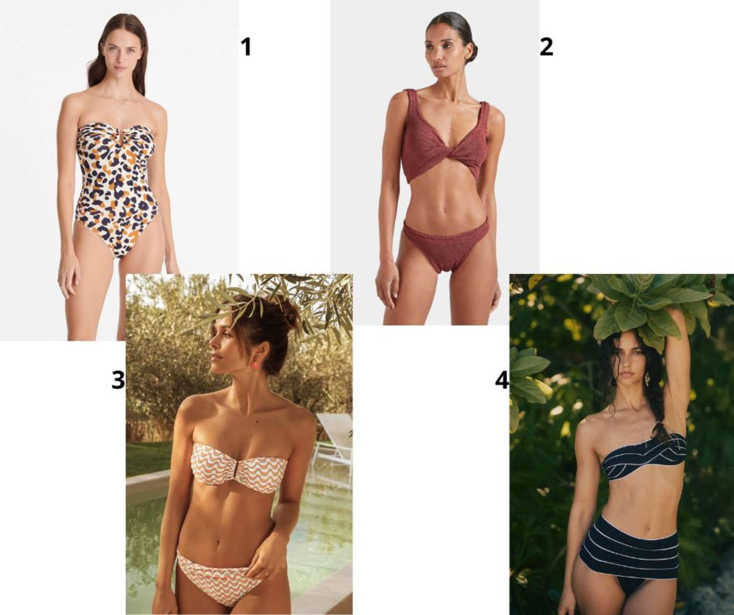 Bañadores y bikinis lujo