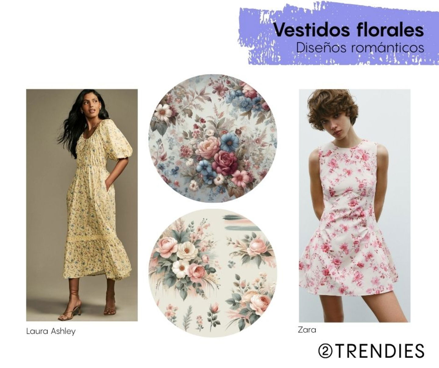 Vestidos con estampado de flores que serán tendencia en 2025 (y cómo llevarlos con estilo)