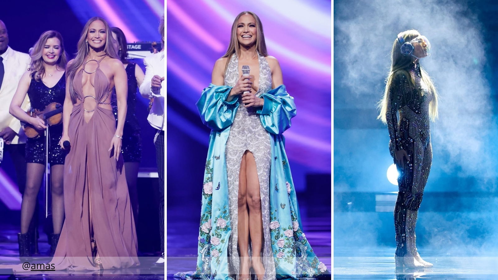 Jennifer López en los premios AMAs 202