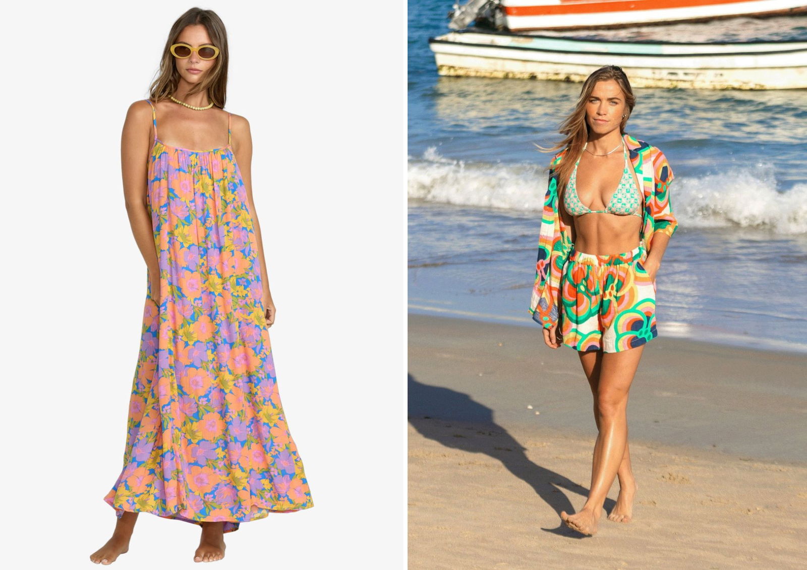 Billlabong estampado flores