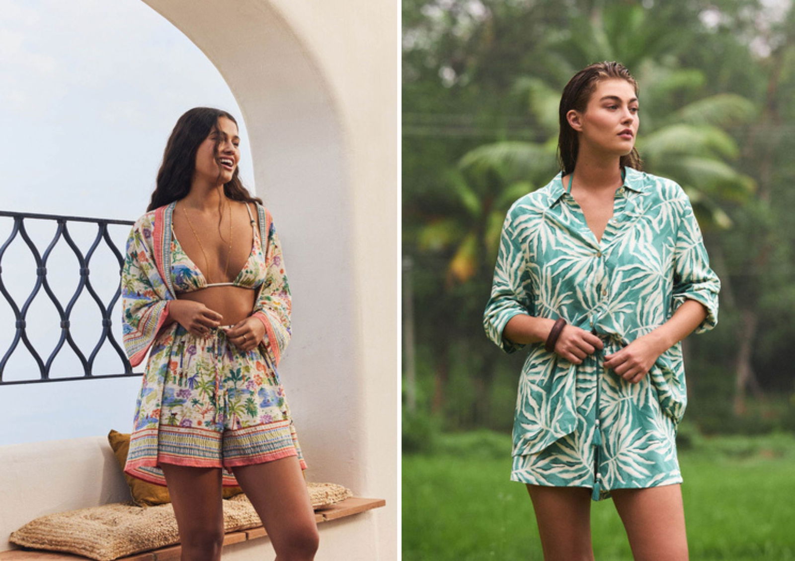 chicas look piscina playa 2025