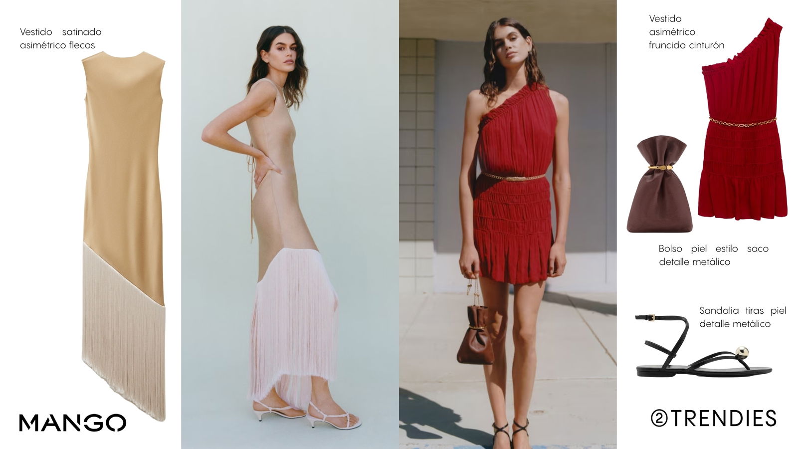 Colección CRAFT YOUR OWN STORY con KAIA GERBER by MANGO