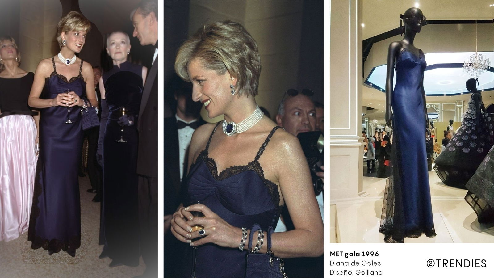 Diana de Gales - MET gala 1996