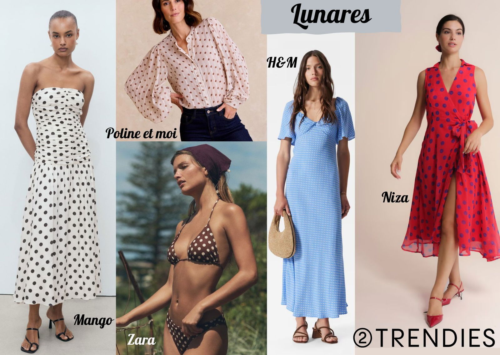 Estampados tendencia 2025 lunares
