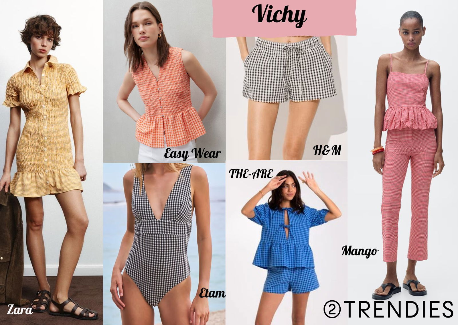 Estampados tendencia 2025 vichy