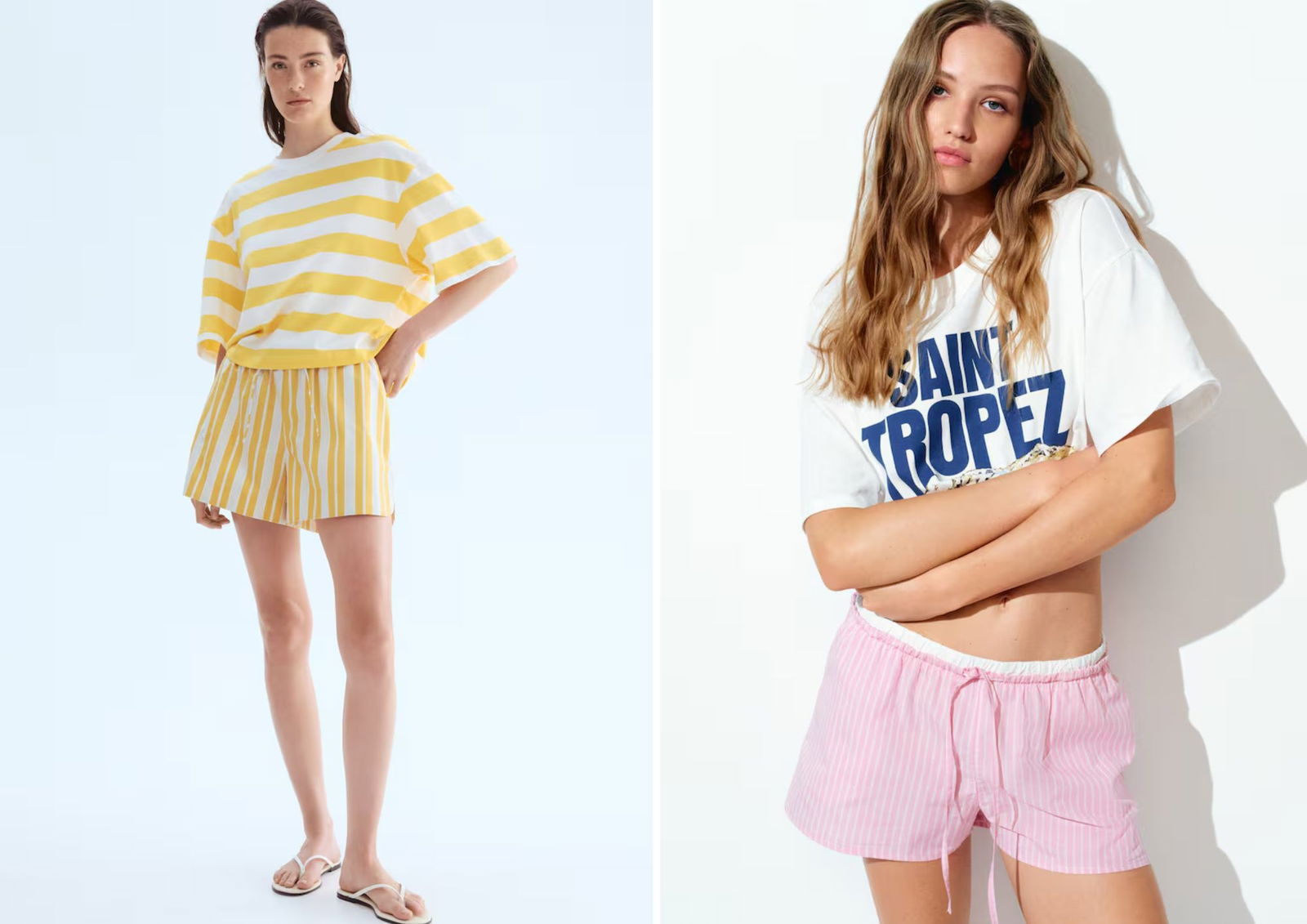 hym shorts rayas