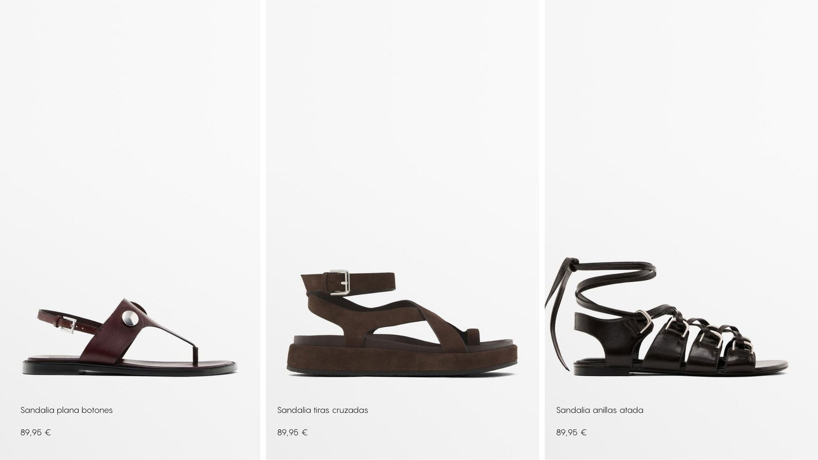Sandalias de Massimo Dutti