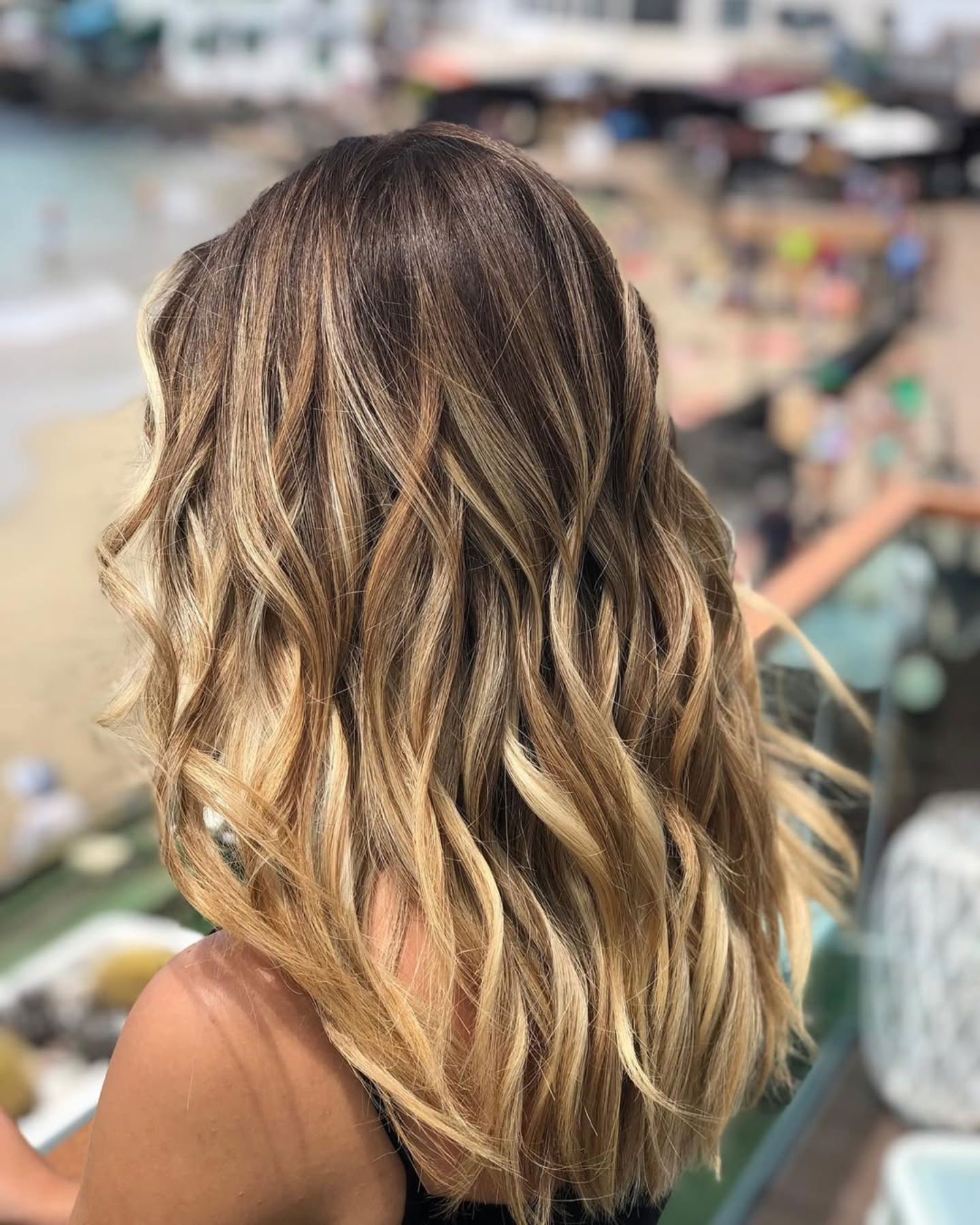 Estilo surfero con textura