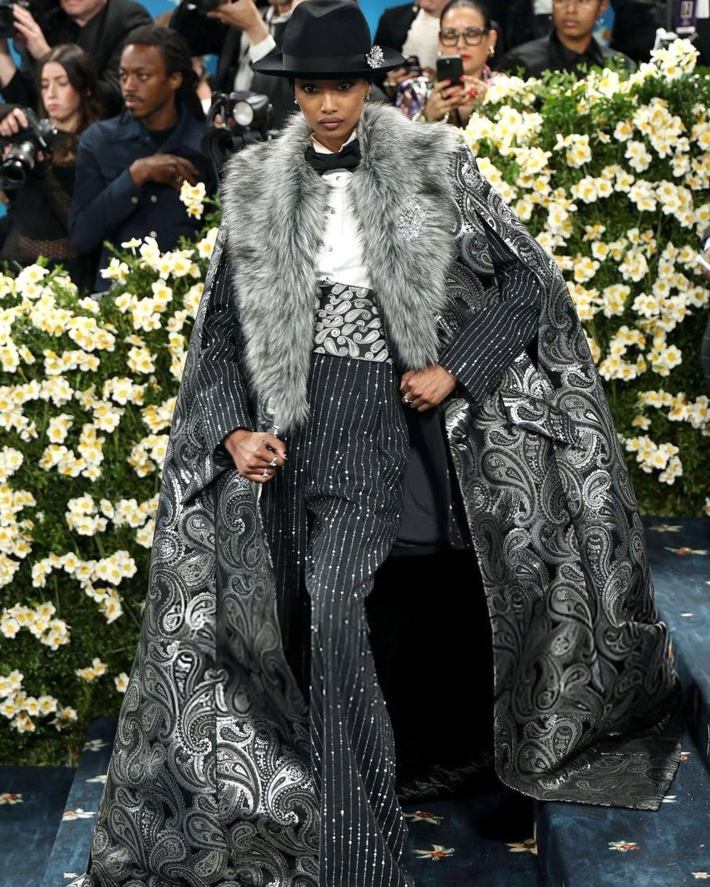 Ugbad Abdi at the Met gala 2025
