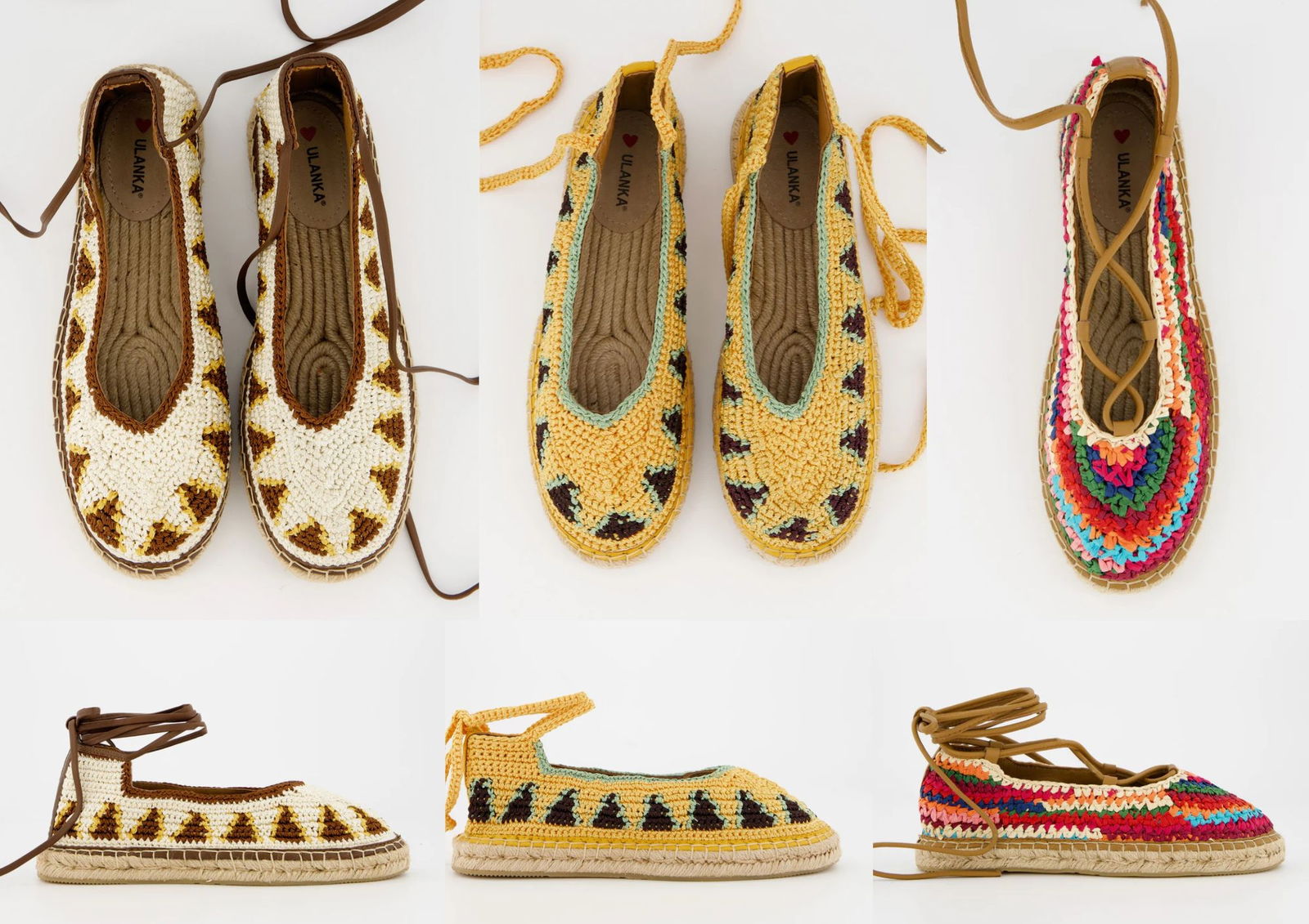 Bailarinas crochet ULANKA