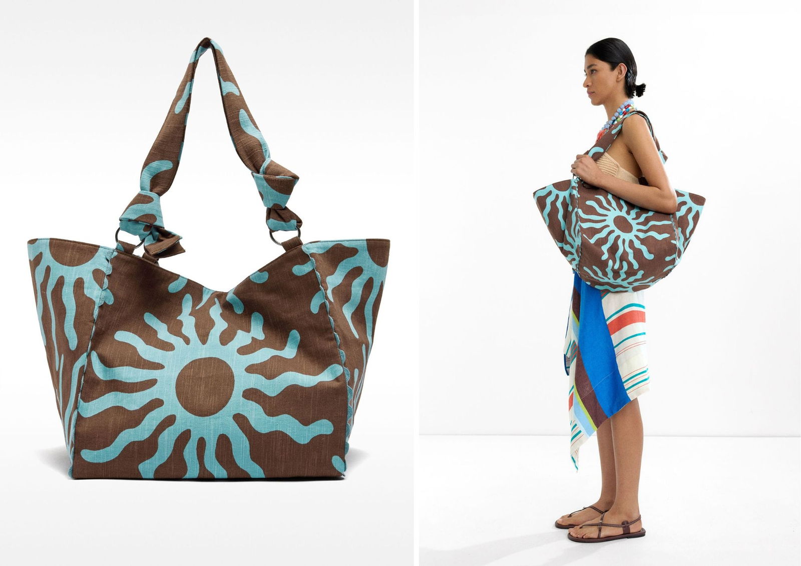 Bolso estampado playa o piscina PARFOIS