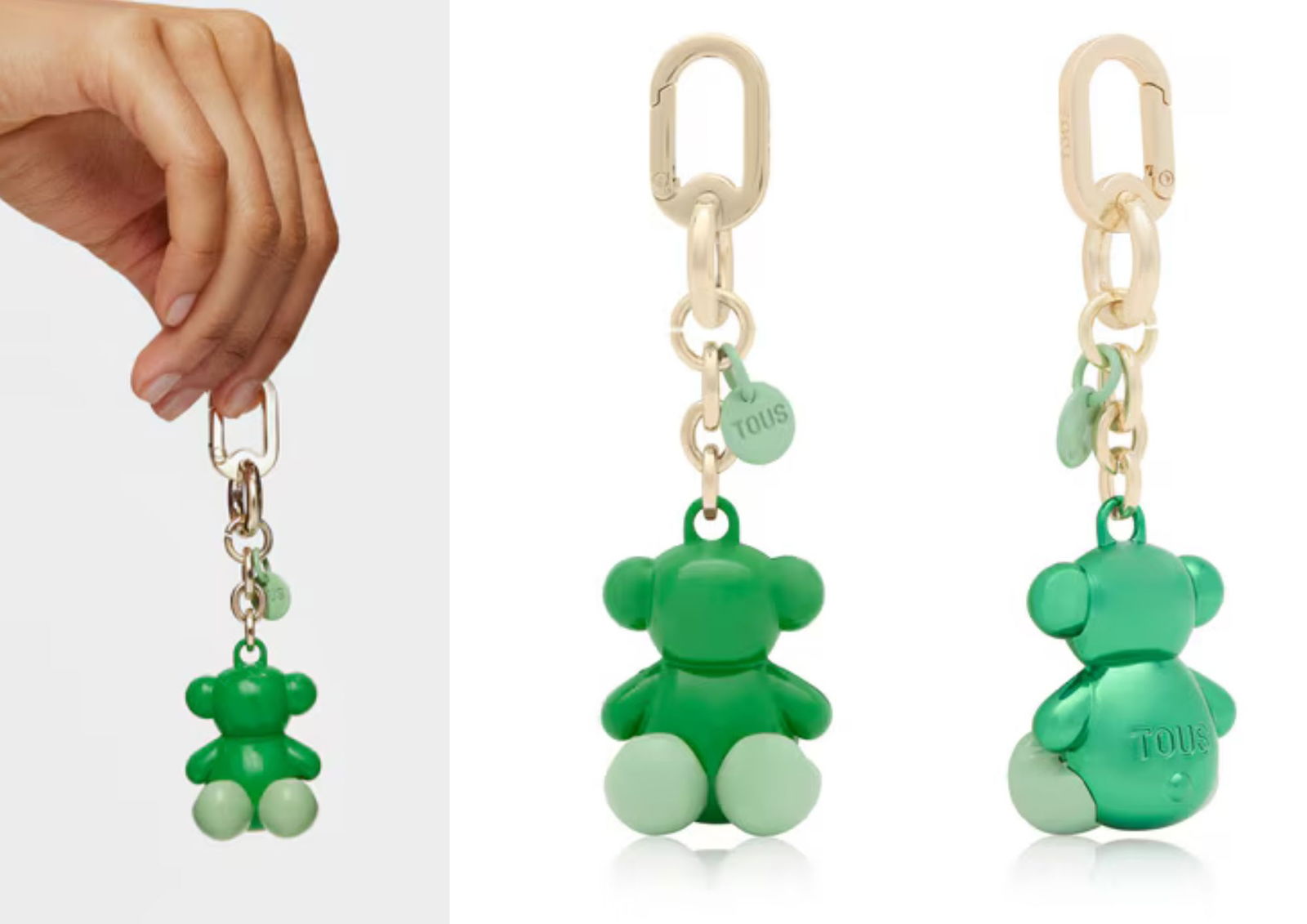 Charm oso verde Tous