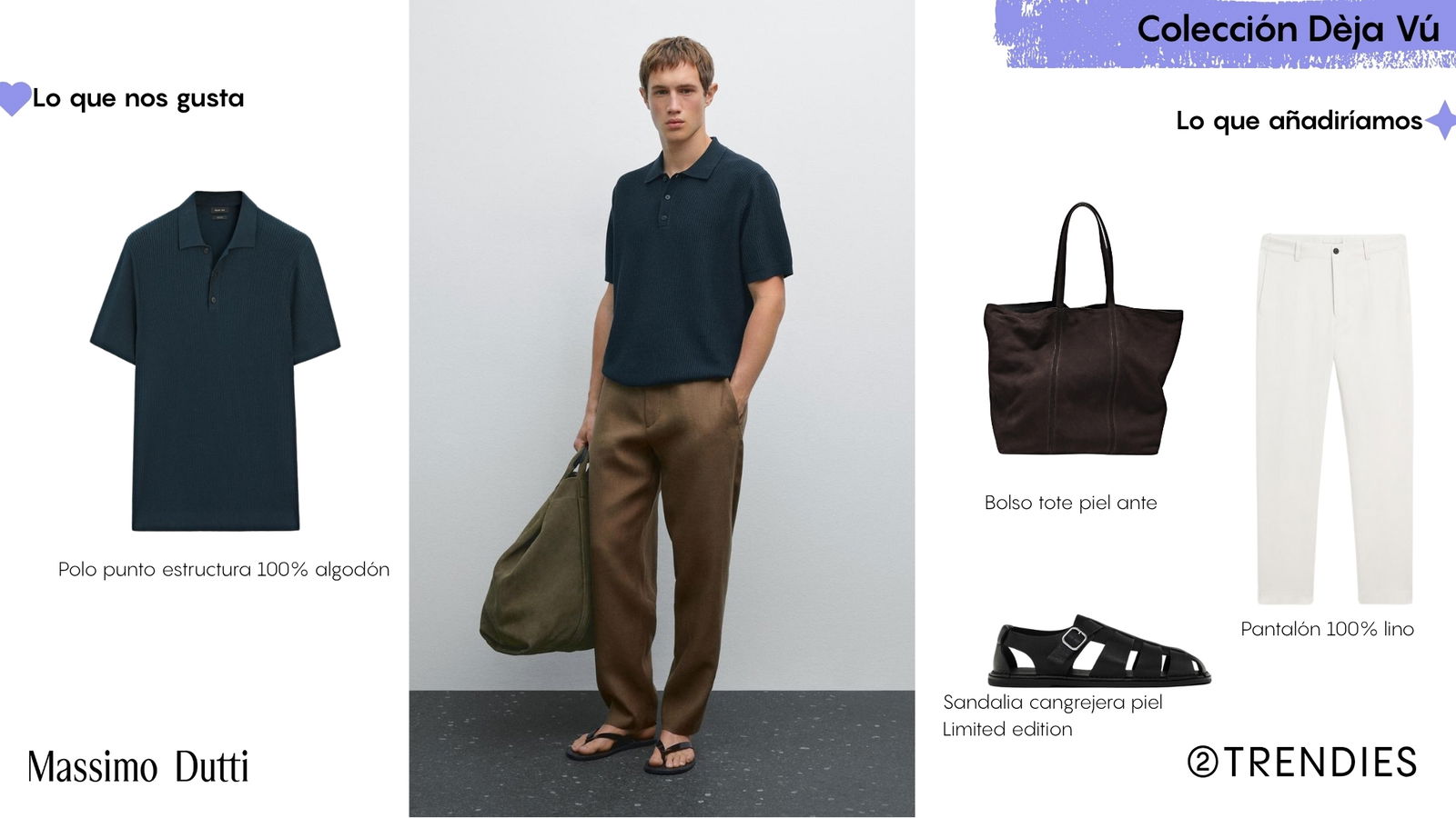 Massimo Dutti | Colección Dèja Vu