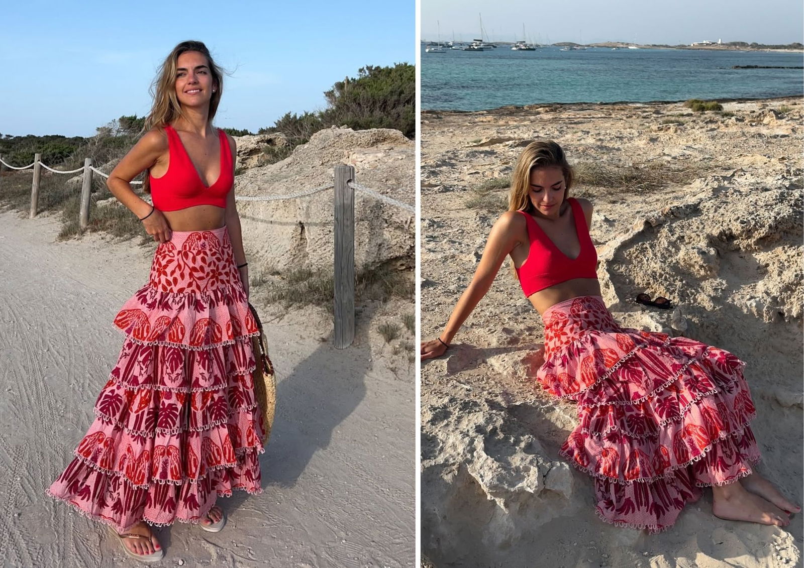 Falda donia rosa coosy mariaccm