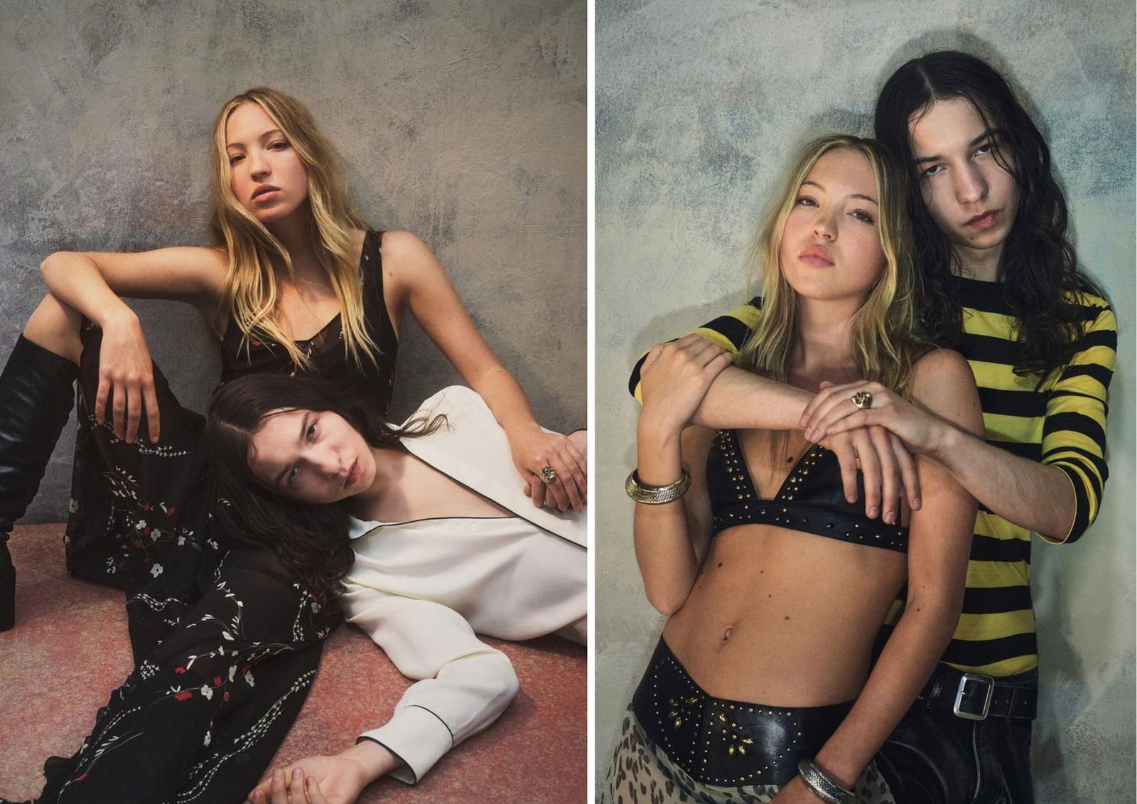 Lila Moss y Lux Gillespie ZARA