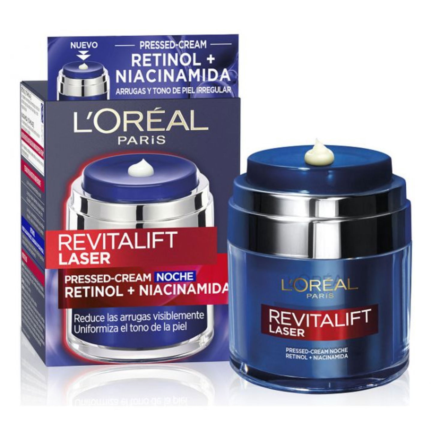 L'Oreal Revitalift Laser Crema de Noche con Retinol + Niacinamida