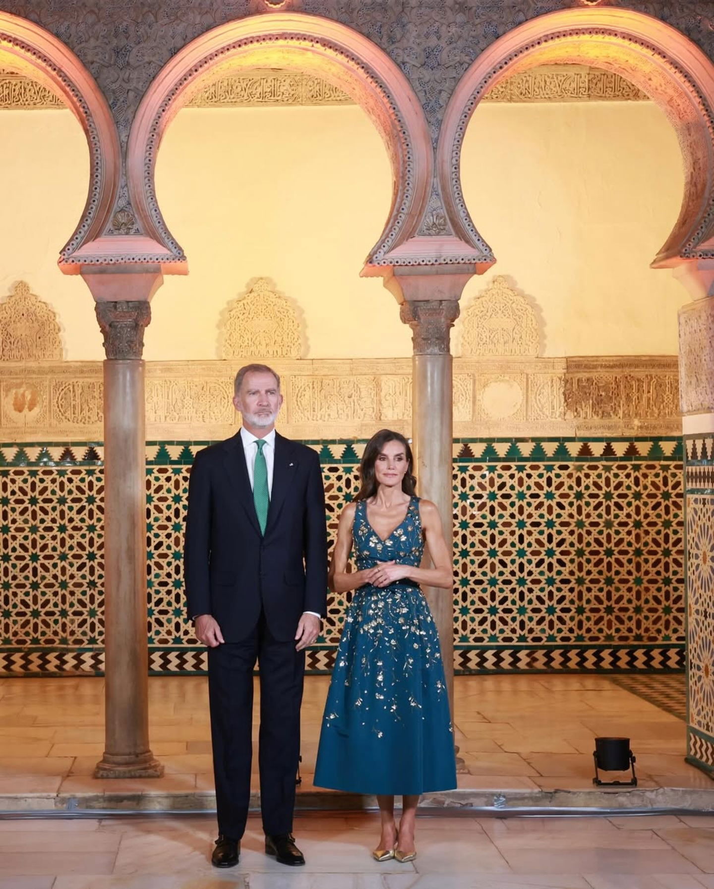 Los reyes Felipe VI y Dña Letizia