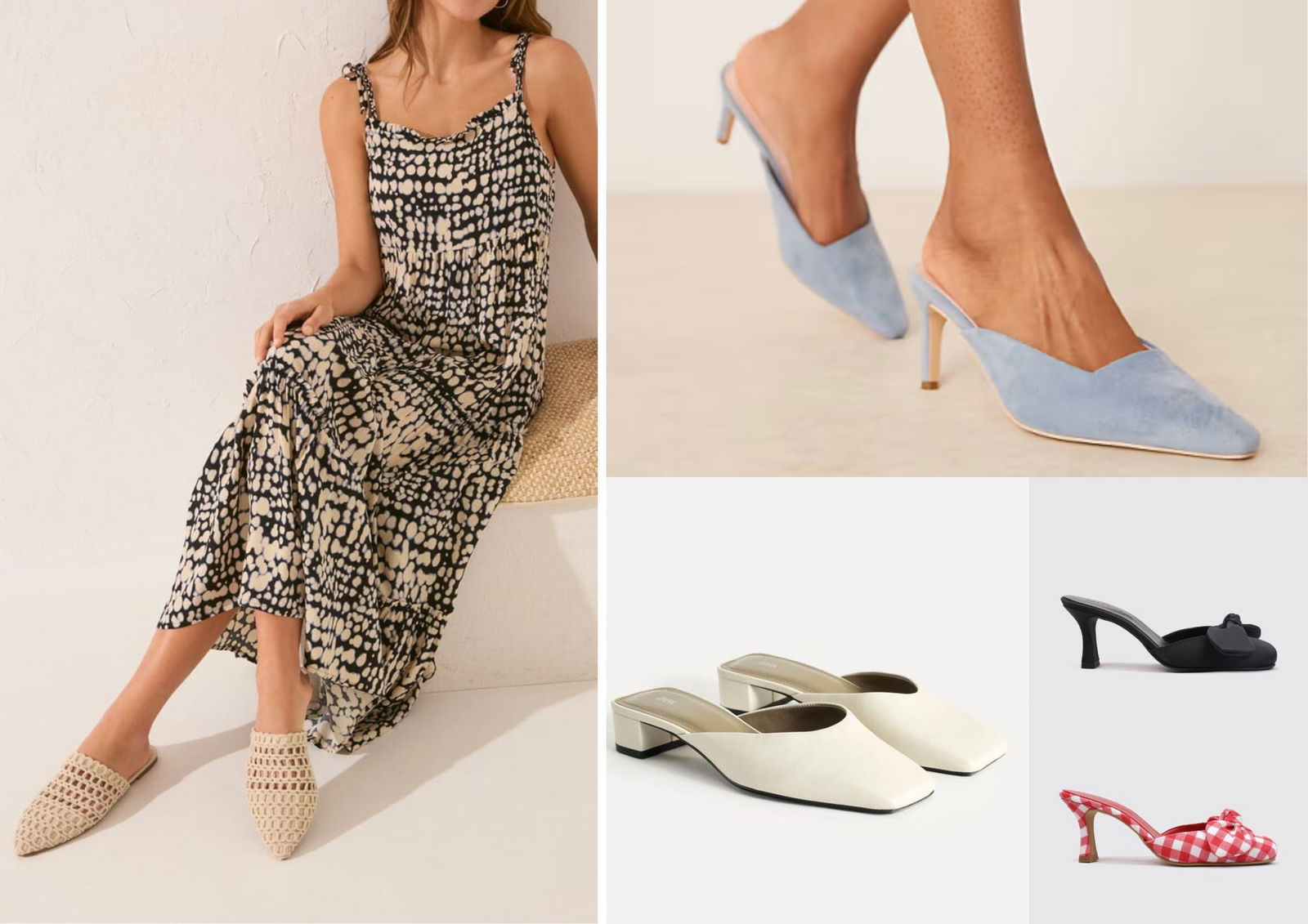 Mules SPRINGFIELD, ASOS, ZARA y KRACK
