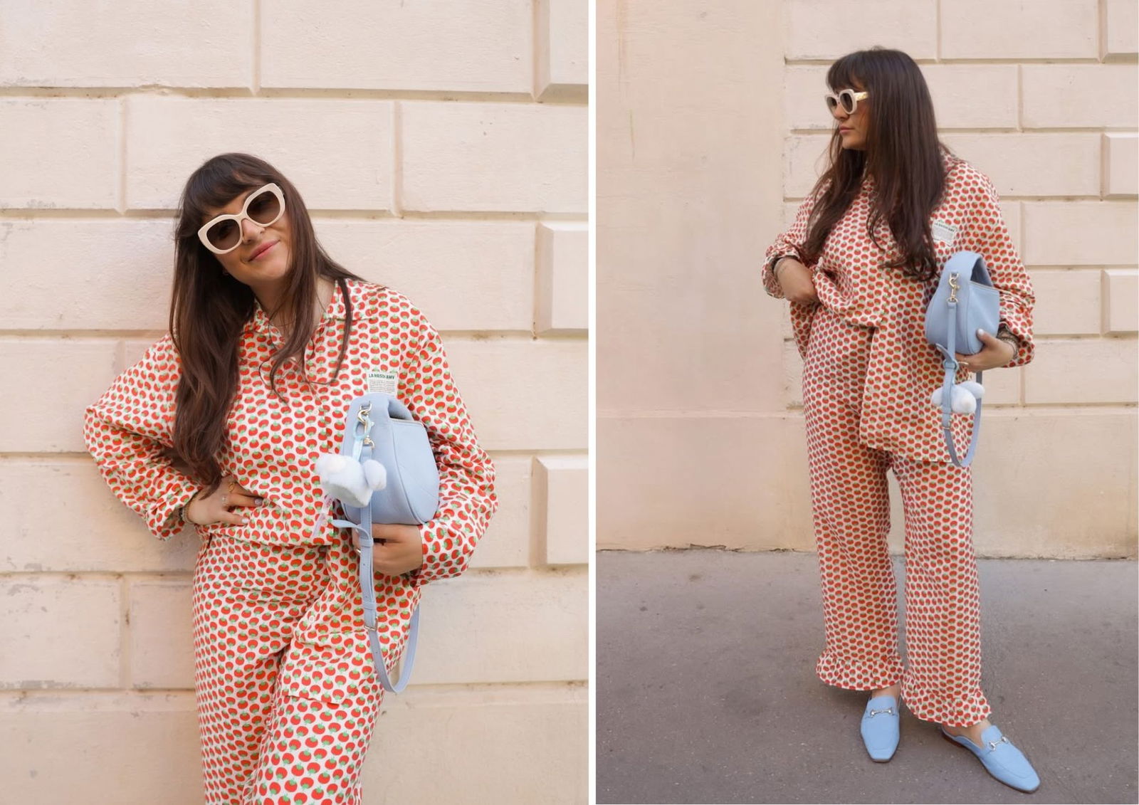 Pantalon estampado de tomates American Vintage (clementine.drn)