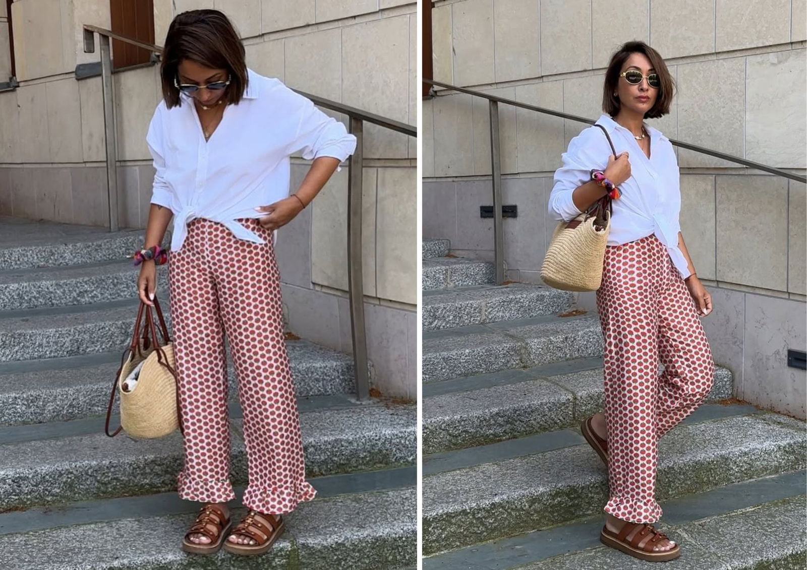 Pantalon estampado de tomates American Vintage (ilhamette_)