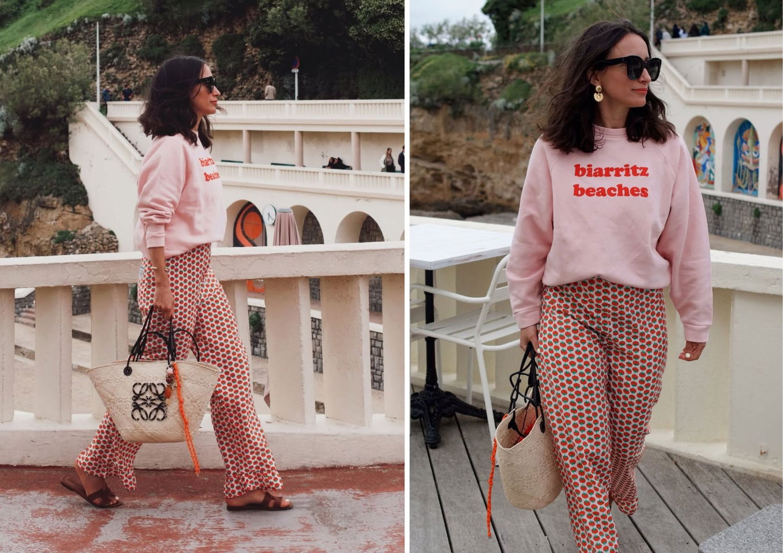 Pantalon estampado de tomates American Vintage(sunshineforlaeti)