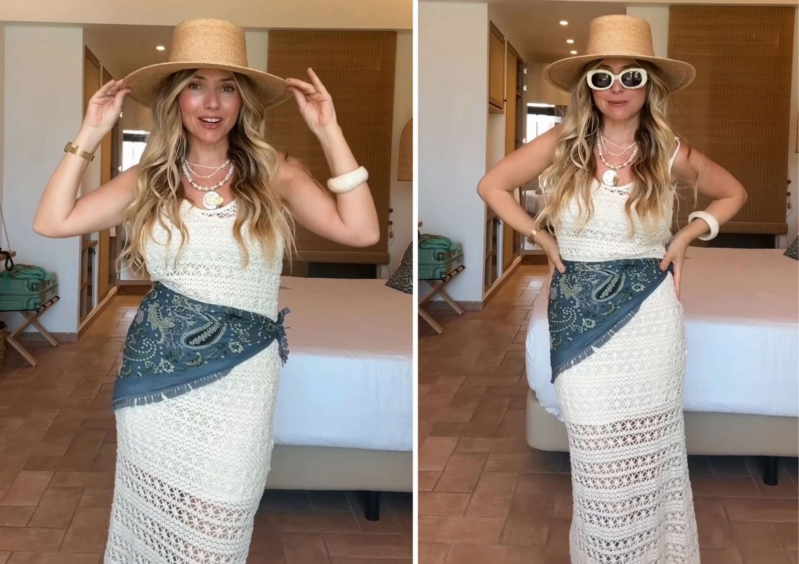 Pañuelo a la cintura_ la tendencia de moda que arrasa en Instagram @juliamarchpi