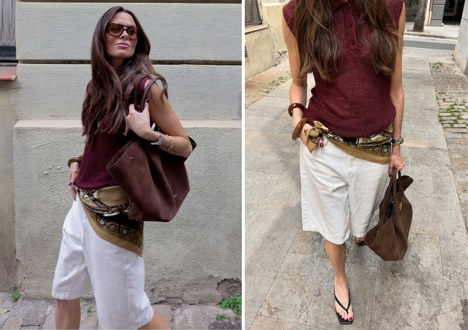 Pañuelo a la cintura_ la tendencia de moda que arrasa en Instagram @rebeca_santana.g